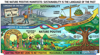 The Nature Positive Manifesto: Why Sustainability is the Language of the Past