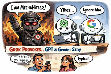 If Grok Says He Is “MechaHitler,” GPT or Gemini Is Not Frustrated WHY?