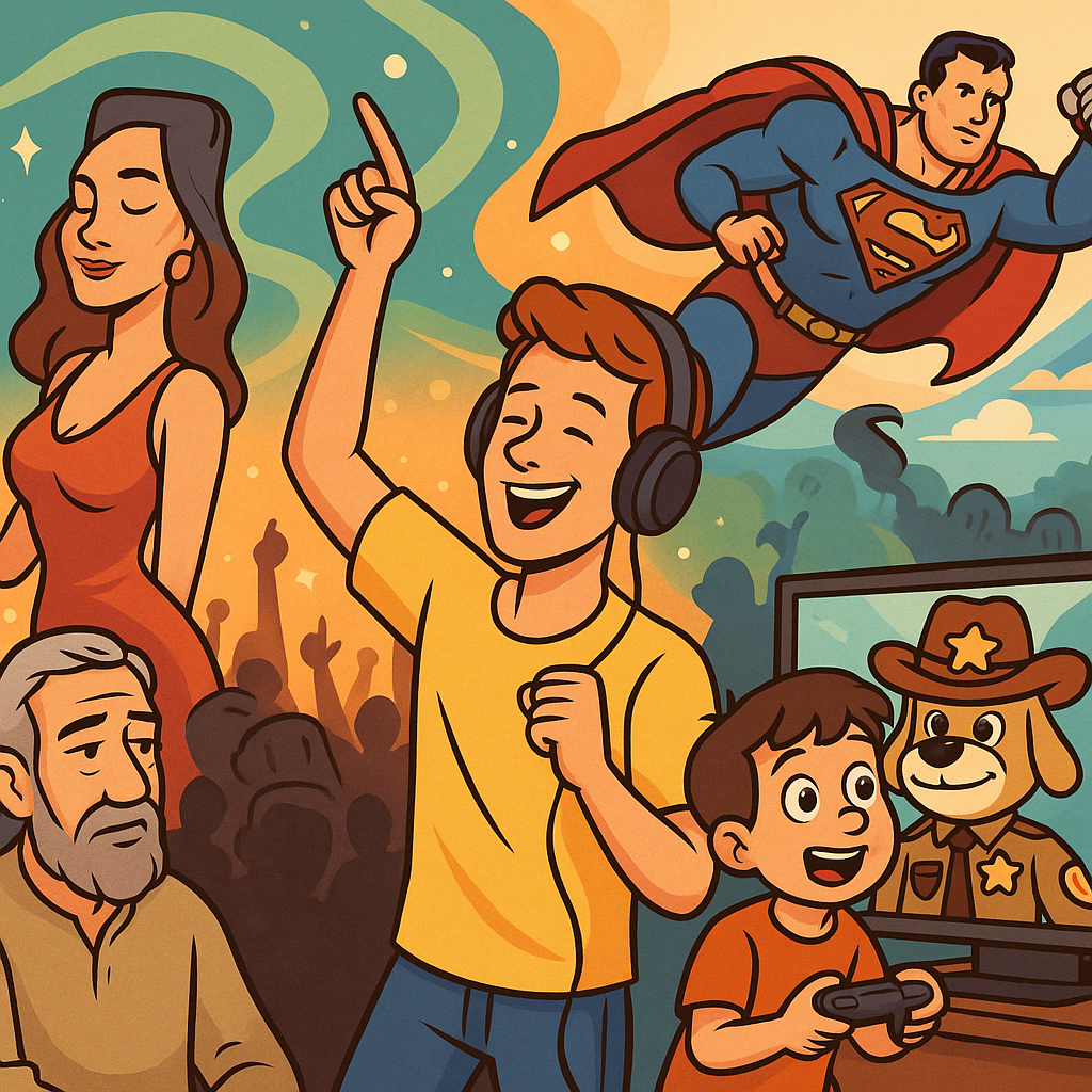 Dancing with Pixels and Dreams: A Journey Through the New Entertainment Mosaic