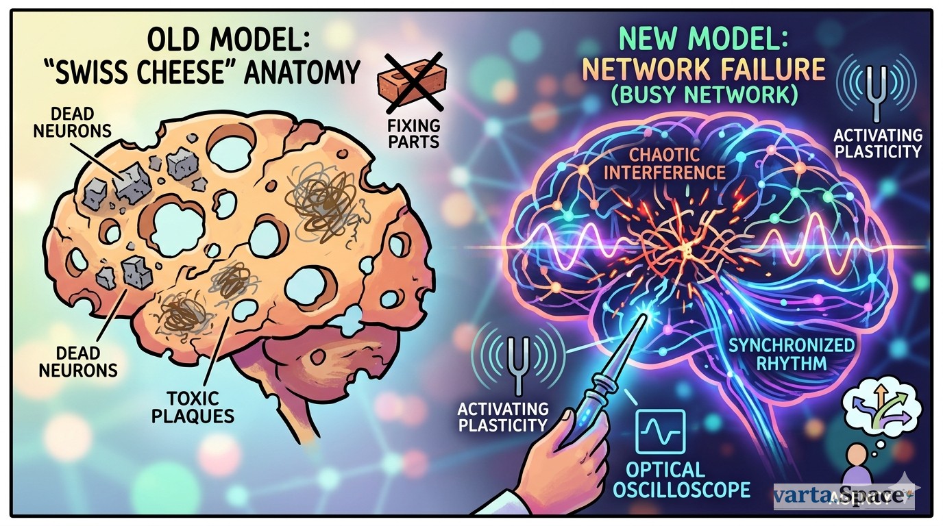 The Ghost in the Frequency: Why Neurodegeneration is a Network Failure